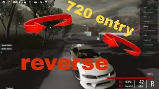 ROBLOX $olitary : Reverse drift with 720&deg; entry