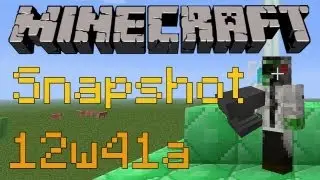 Minecraft - Snapshot 12w41a Overview - NEW Anvil, Efficiency V Returns and MORE!