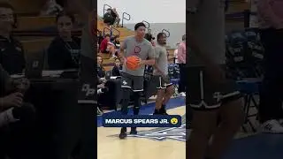Marcus Spears Jr. showing off at the Chipotle Nationals 😮