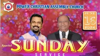 PCA CHURCH | SPECIAL SUNDAY 1st SERVICE | 16/06/24 |