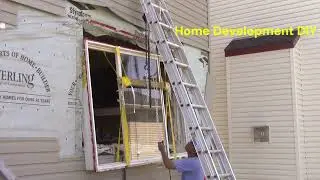 How to Remove the Old Vinyl Window 001