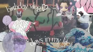 🪻 | Birthday vlog➹➹|••Days in my life as a indian student student 🪽 