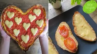 PIZZA SENZA LIEVITO VEGANA e MOZZARELLA/FORMAGGIO VEGANO