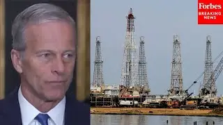 Thune Asked About Trump Saying US May Reimburse Big Oil For Rebuilding Venezuelan Oil Infrastructure