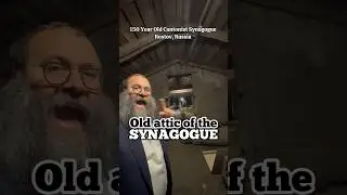 We climbed to the 150 year old synagogue attic