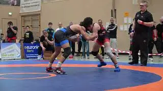 U17 Bosch vs Dzhulakian 55kg. Württ. Meisterschaften 2025 Freistil Ringen/Wrestling