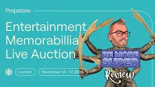 Propstore&rsquo;s Latest Auction with Tim Lawes | Iconic Props from Superman, Gladiator & Gremlins!