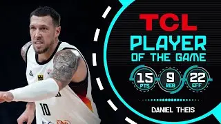 Daniel Theis (15 PTS) stands out, helps GER 🇩🇪 rally against SLO 🇸🇮 at #EuroBasket 2025!