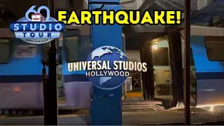 (NEW) Earthquake 4K POV | 60th Anniversary Studio Tour | Universal Studios Hollywood