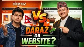 Daraz Nepal vs Shopify: Marketplace or Your Own Website? | Amazon FBA & E-Commerce Business Guide
