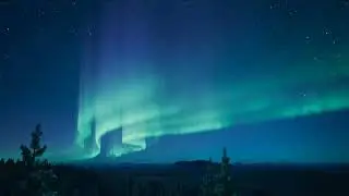 Northern Lights for Deep Sleep 🌙 | 7.5 Hours of Relaxing Aurora Borealis & Night Sky