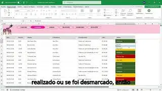 📌 Planilha de Agenda para Manicure e Pedicure em Excel | Controle Completo do Salão