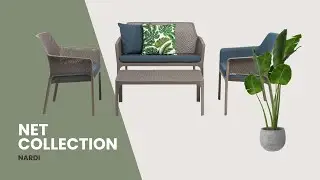 Outdoor Dining with the Nardi Net Dining Chair | Remarkable Outdoor Living | Nardi Net Collection