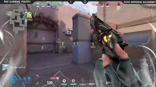 【VALORANT】AIM杯 For Youth / ZETA DIVISION ACADEMY VS Fav Gaming Youth [MAP2キル集]