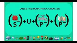 Emoji Ramayana Character Puzzle Part 03