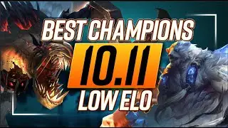 BEST Champions for EVERY ROLE to CARRY in Patch 10.11!