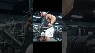 RAMON DINO X DEREK LUNSFORD | BACK WORKOUT #motivation #gym #viralvideo
