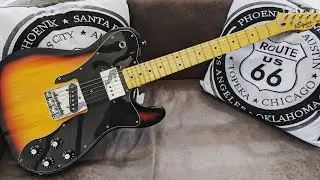UNBOXING Squier Vintage Modified Custom Telecaster | Review Demo