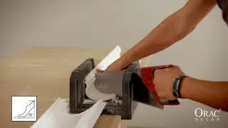 Как установить карниз Молдинг Orac Decor