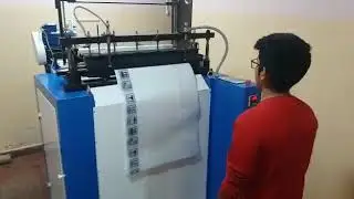 MAQUINA  SELLADORA DE BOLSAS AUTOMATICA DE  FONDO PARA BOLSAS IMPRESAS