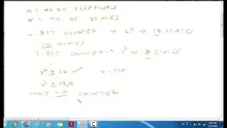 MOD N COUNTER DESIGN IN TELUGU