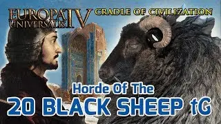 EU4 Qara Qoyunlu - Spying For Our Son #20 Cradle of Civilization, Roleplay Gameplay Hard PC