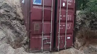 How To Bury Shipping Container Part 7 Project Complete Underground Storm Shelter