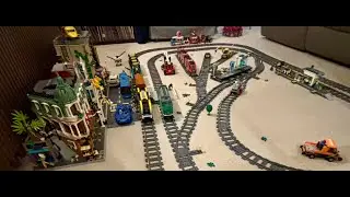 Half-Asleep-Lu Lego Railway (new train and more....)
