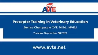 Preceptor Training in Veterinary Education