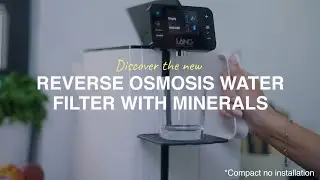 LANGWATER Countertop Reverse Osmosis water filter with Minerals TheWell 2, filtration+mineralisation