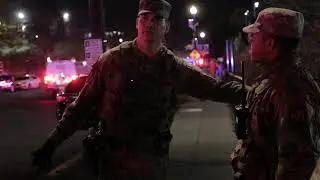 Командующий и солдаты Объединенной оперативной группы в округе Колумбия отреагировали на стрельбу