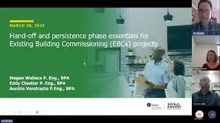 Understanding the Hand off Phase and Persistence in EBCx Projects | Webinar