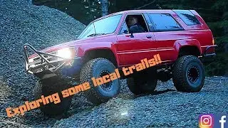 NW Oregon Trail searching in the Trask  SAS Toyota 3rd Gen pickup and Sas 4Runner