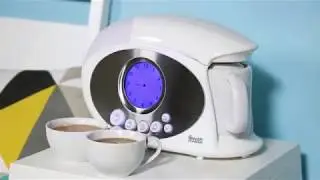 Swan STM200N Teasmade - Rapid Water Boiler with Clock and Alarm Featuring a Reading light and LCD