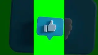 Free Green screen 3D like button no copyright #shorts #like #button