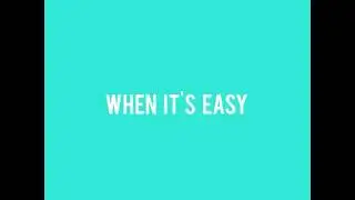 Sydnee B - When it's Easy