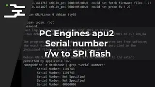 PC Engines apu2 Serial number r/w to SPI flash