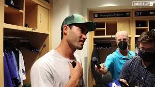 Dodgers postgame: Mitch White on correcting curveball, strong start against Giants