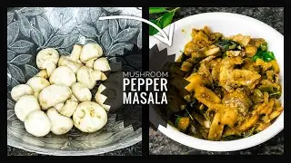 Quick & easy side dish for chapathi / spicy mushroom masala / 10 min side dish recipe for chapathi