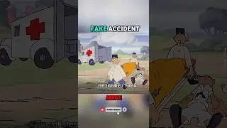 Fake Accident&rdquo;🤣 #funny #shorts #animated