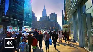 NEW YORK CITY Walk 🗽 Manhattan First Day of NEW YEAR