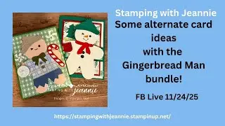 The Gingerbread Man can ... FB Live 12/1/25