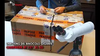 Unboxing del binocolo gigante Oberwerk BT 127 XL SD