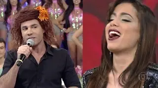 Anitta cai na gargalhada com revela&ccedil;&atilde;o da Valeria Bandida Pra Rir Muito kkkk
