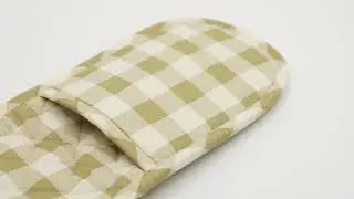 Checks Double Oven Glove