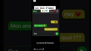 les jeux d'amour💖💕💕💖