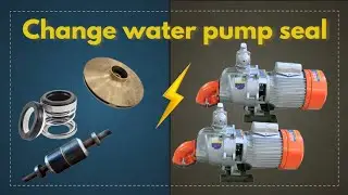 Change water pump seal in this video|| how to change water pump seal.