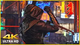 Ronin/Hawkeye vs Yakuza | Avengers Endgame (Open Matte) [4K UHD]