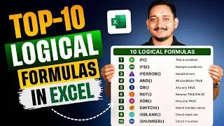 Top 10 Logical Functions in MS Excel | Computer Tech Academy