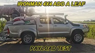 IRONMAN 4X4: ДОБАВЬТЕ LEAF ИСПЫТАНИЕ ПОЛЕЗНОЙ НАГРУЗКИ 1400 КГ